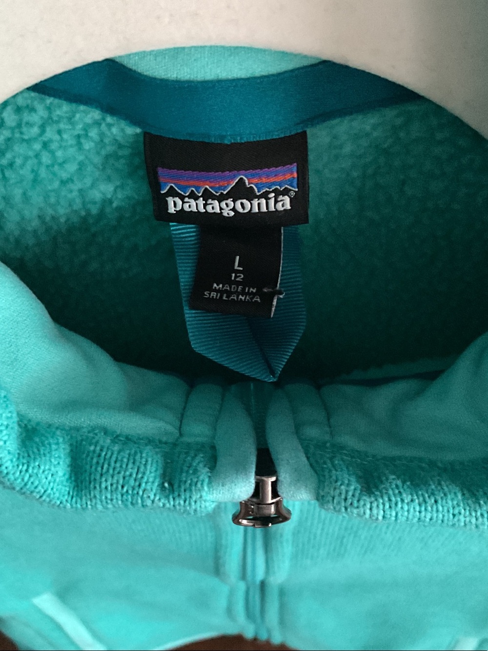 Patagonia Girls L(12) Full-Zip Knit Fleece Jacket - Picture 2 of 6
